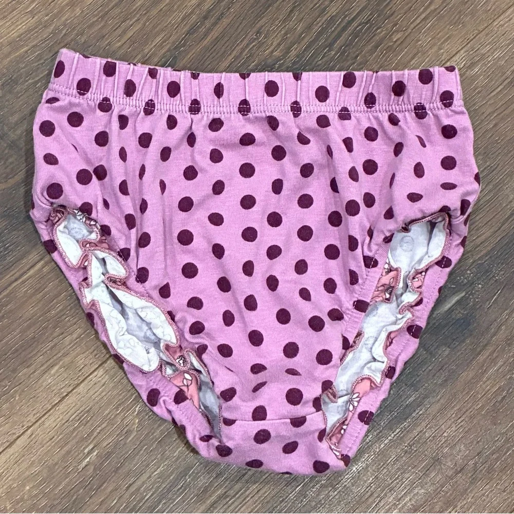 Matilda Jane Purple Polka Dot Diaper Cover Bloomers Bottoms 12-18m